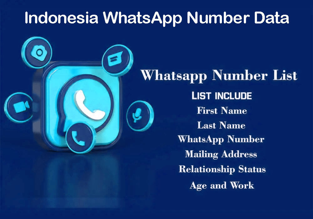 Indonesia WhatsApp Number Data