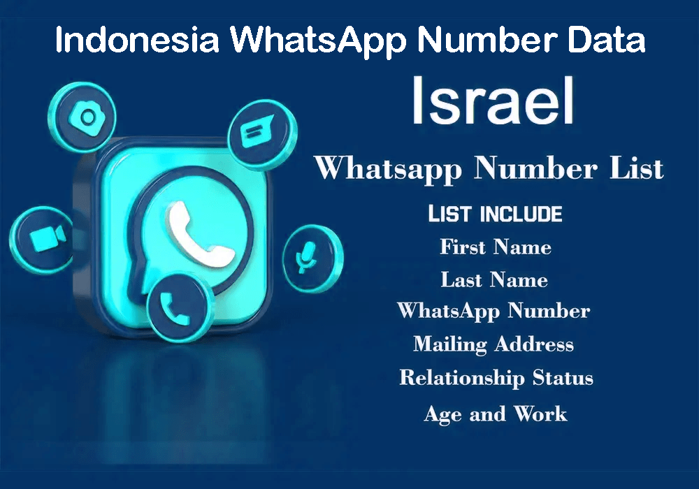 Israel WhatsApp Number Data