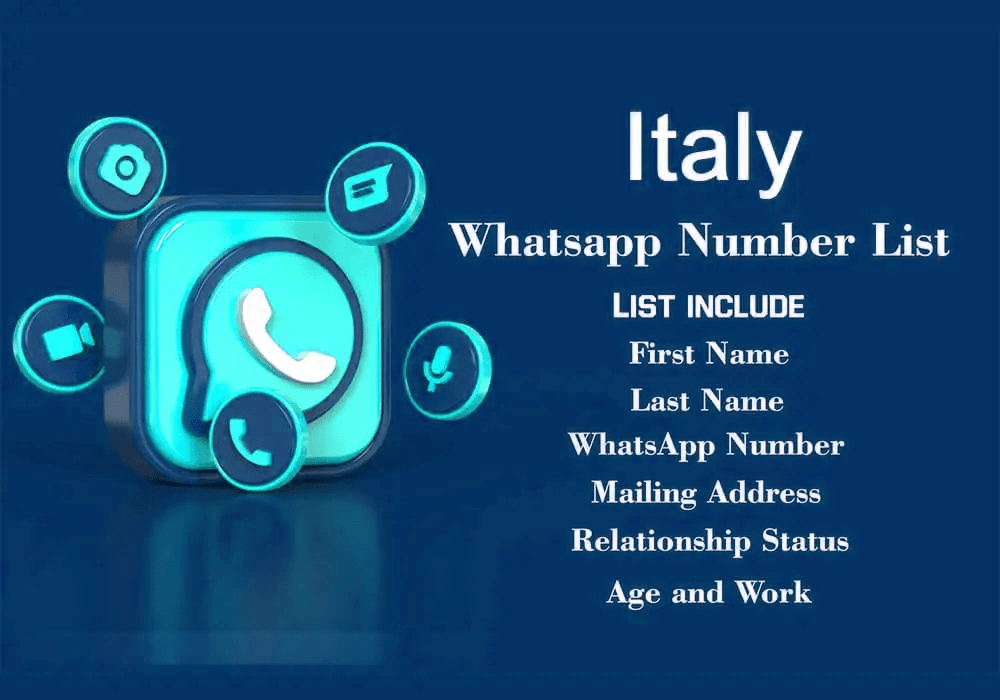 Italy WhatsApp Number Data