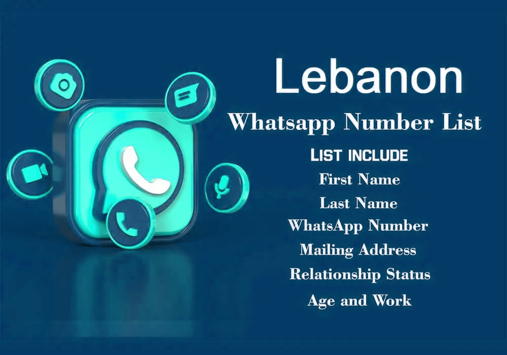 Lebanon WhatsApp Number Data