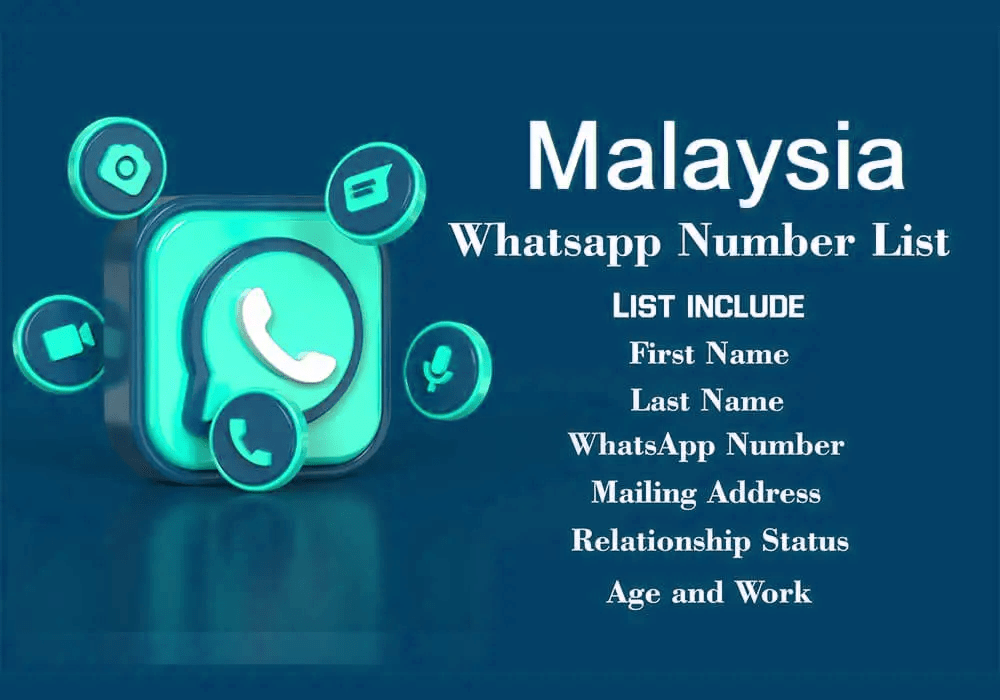 Malaysia WhatsApp Number Data