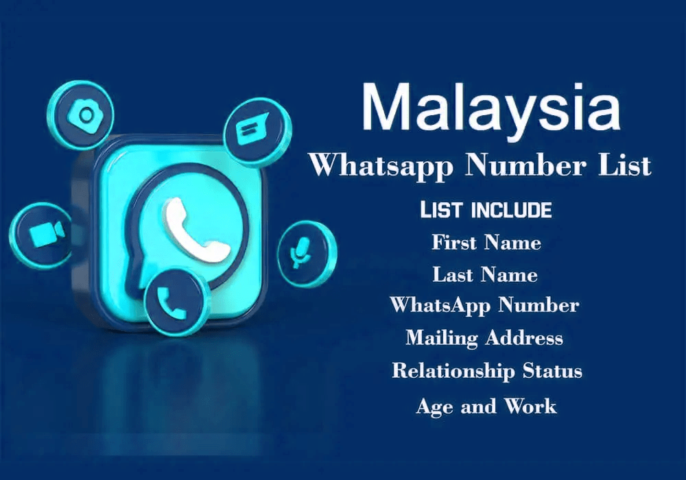 Malaysia WhatsApp Number Data