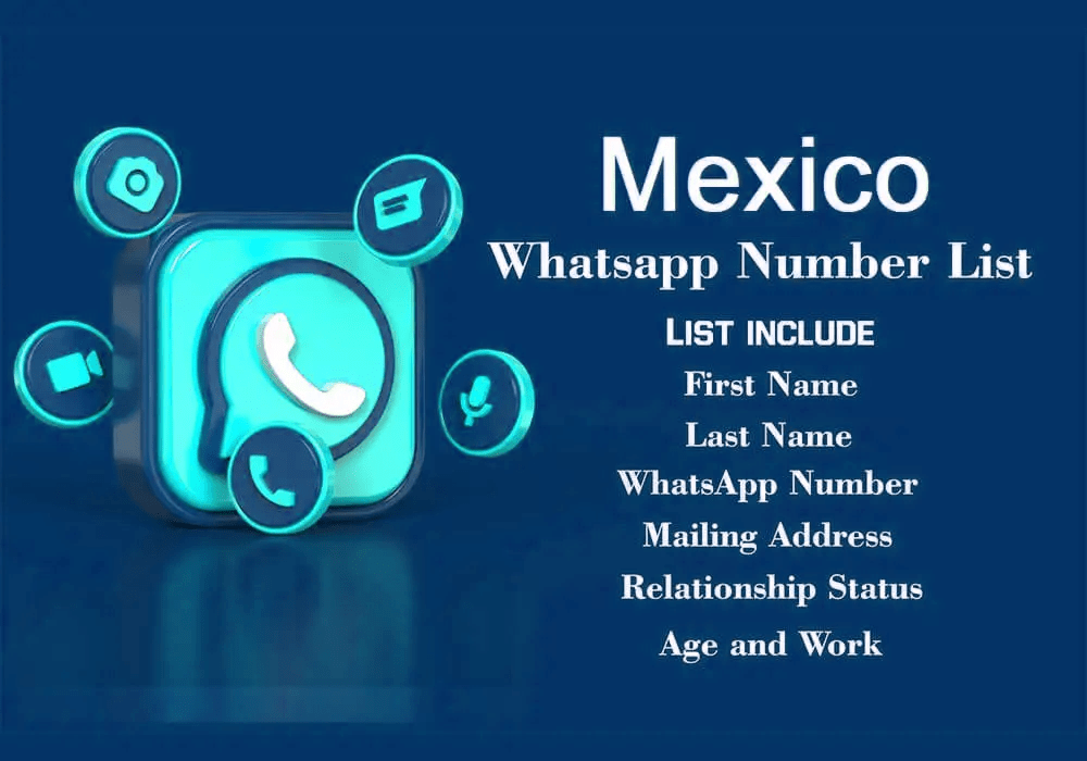 Mexico WhatsApp Number Data