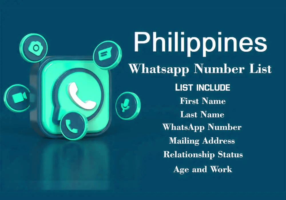 Philippines WhatsApp Number Data