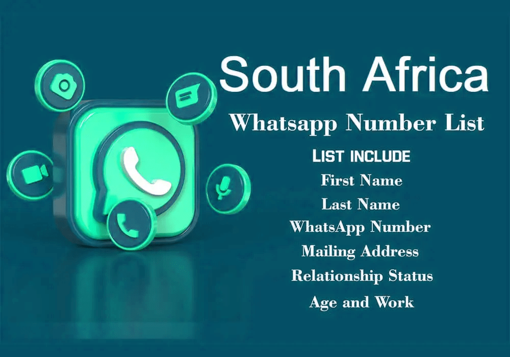 South Africa WhatsApp Number Data