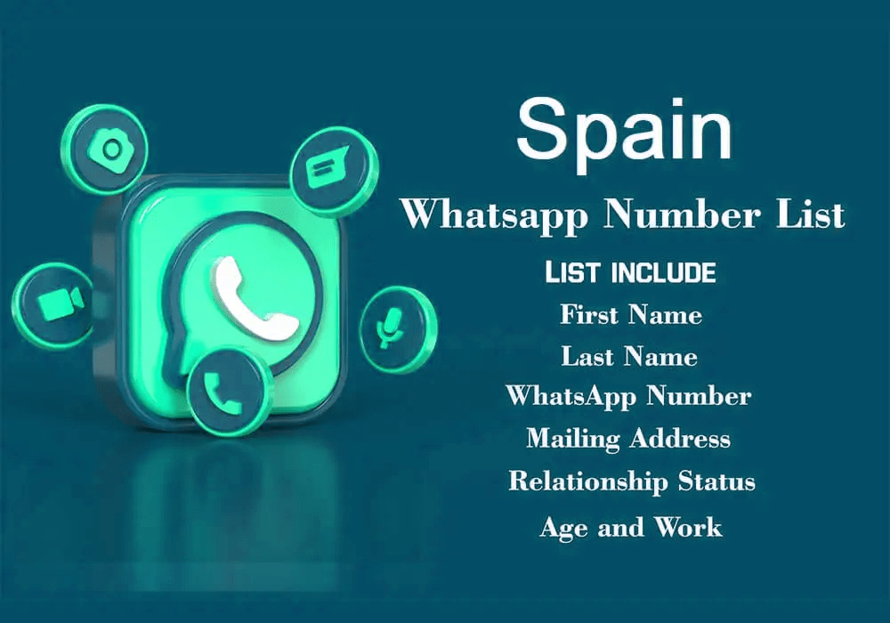 Spain WhatsApp Number Data