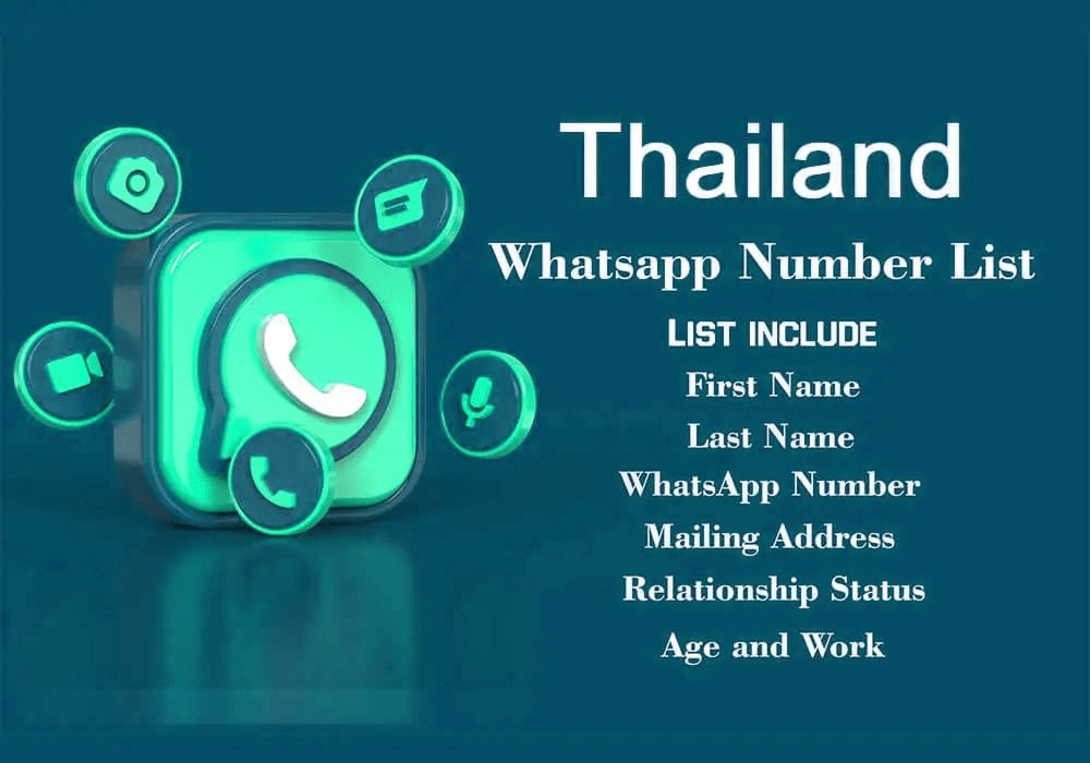 Thailand WhatsApp Number Data