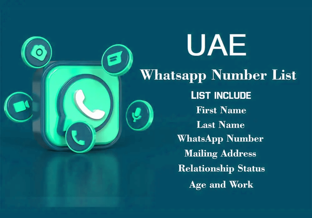 UAE WhatsApp Number Data