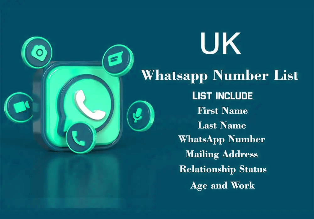 UK WhatsApp Number Data